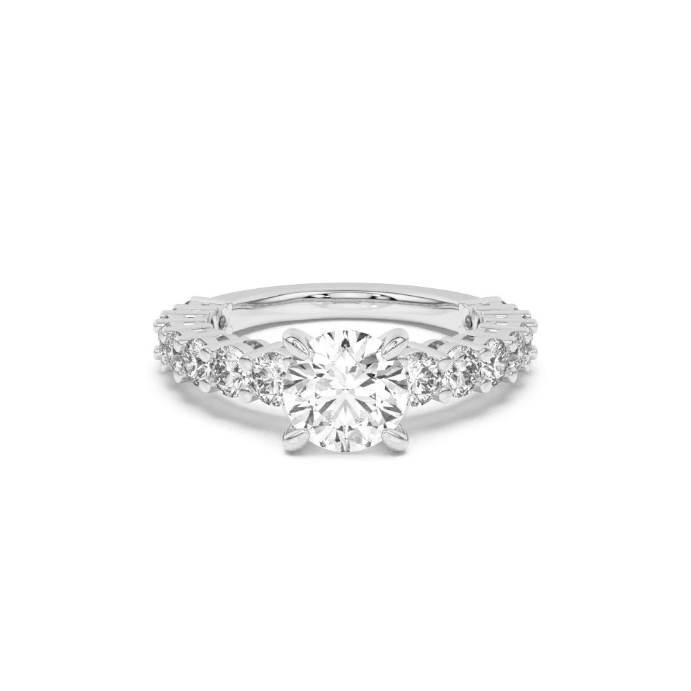 360 degree view of Lavelle Graduated Lab Engagement Ring