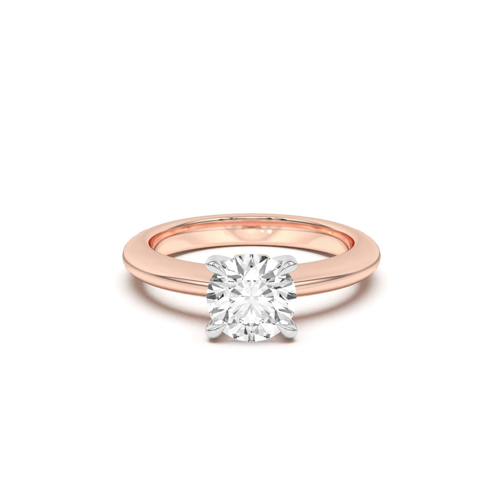 360 degree view of Golden Heart Engagement Ring