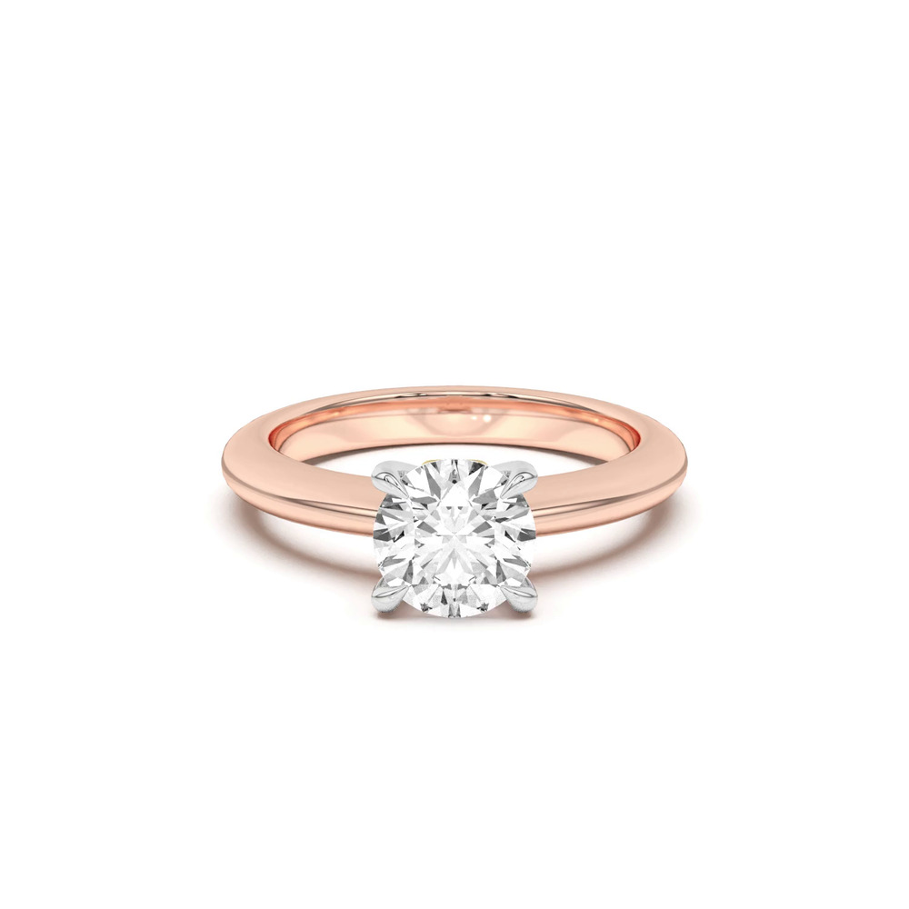 360 degree view of Golden Heart Engagement Ring