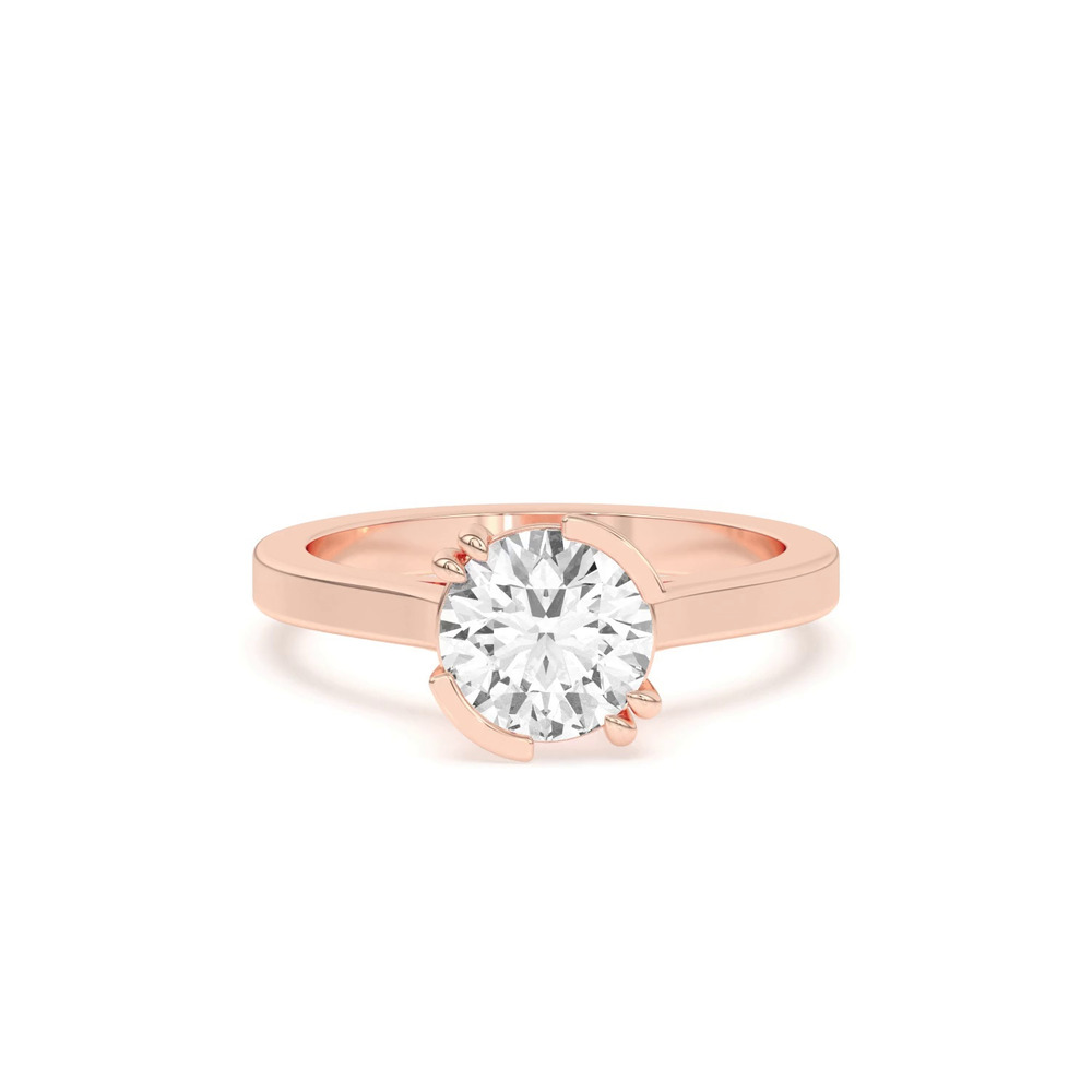 360 degree view of Fusion Mixed Prong Engagement Ring
