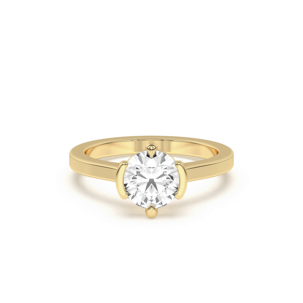 360 degree view of Prisma Mixed Prong Engagement Ring