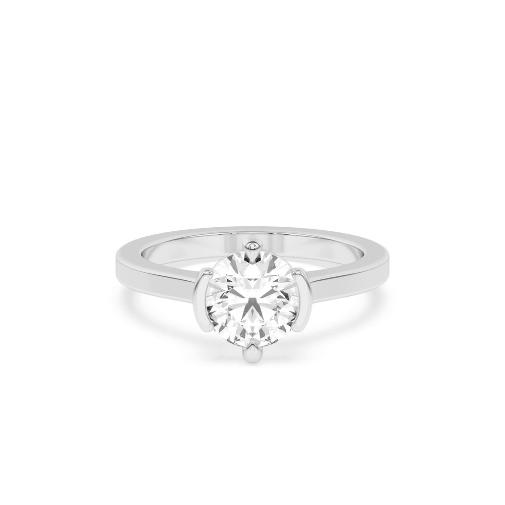 360 degree view of Prisma Mixed Prong Engagement Ring