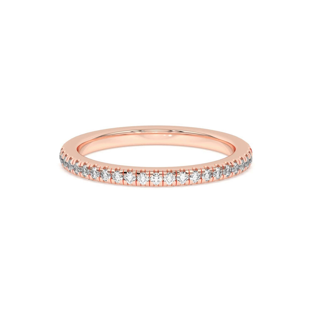 360 degree view of Universal Pavé Band