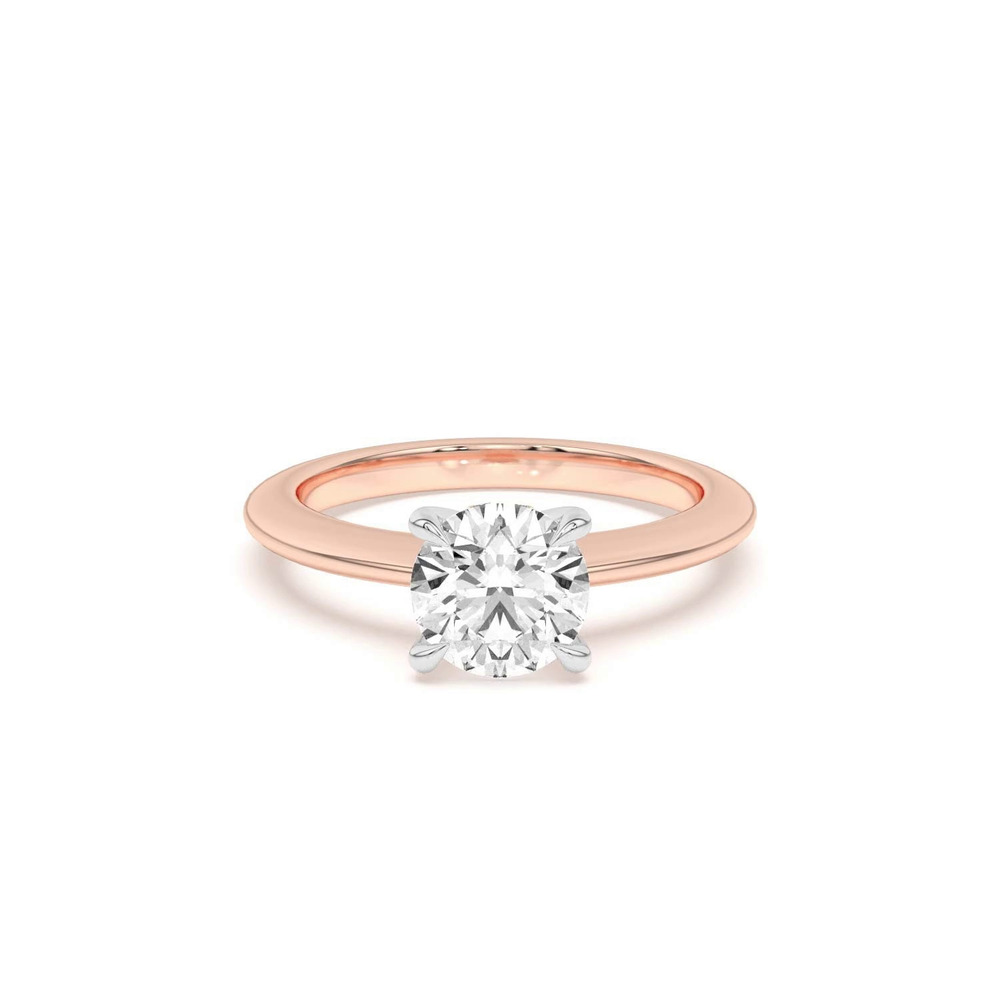 360 degree view of Golden Heart Petite Engagement Ring