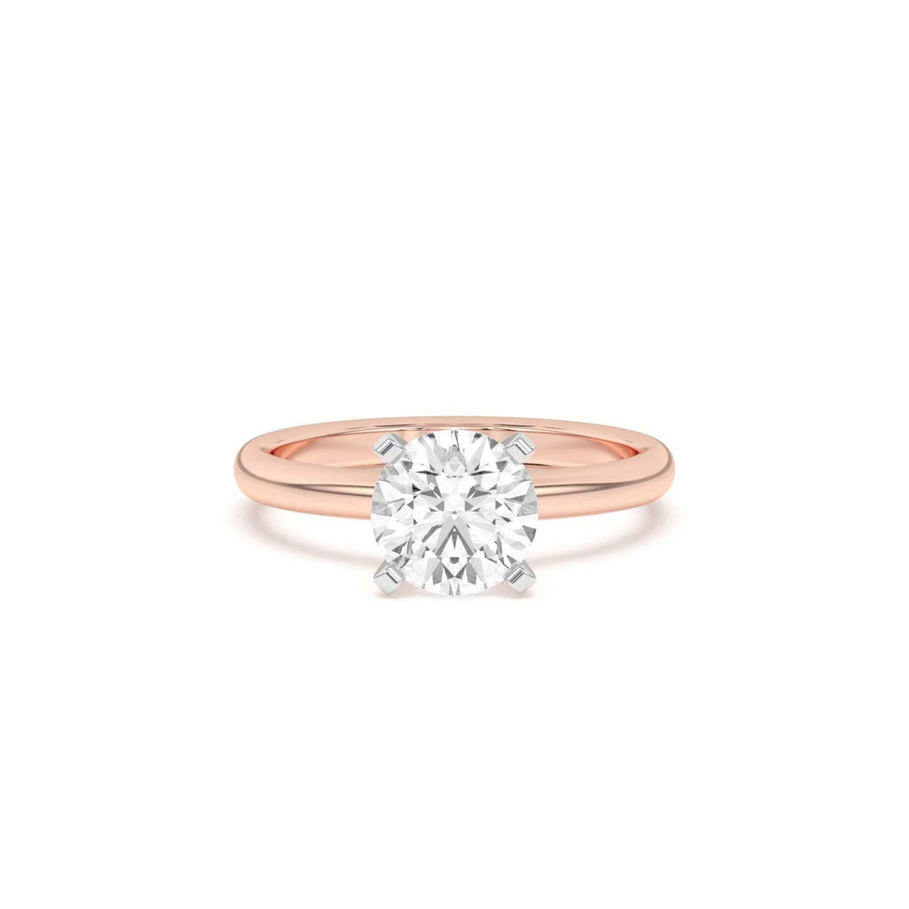 360 degree view of Ally Classic Two-Tone Engagement Ring (2mm)