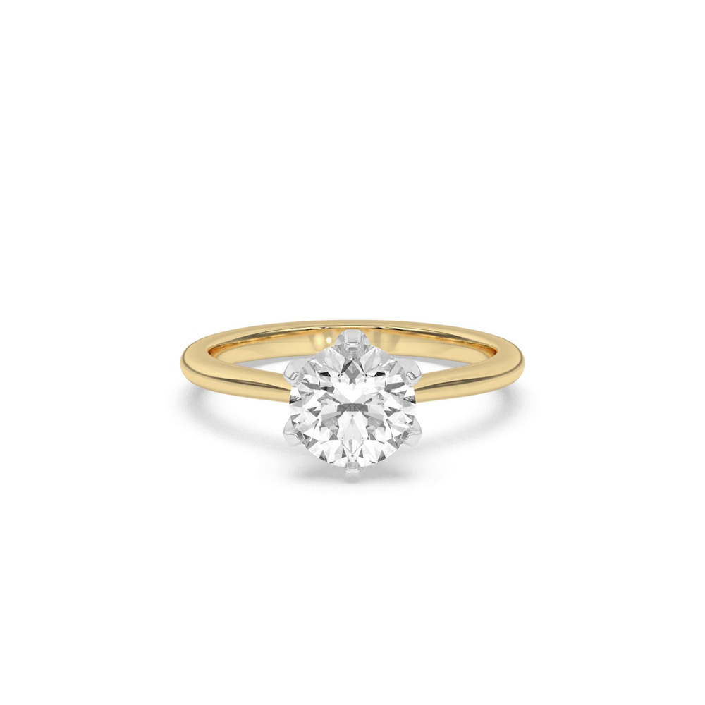 360 degree view of Marigold Tulip Engagement Ring (1.6mm)
