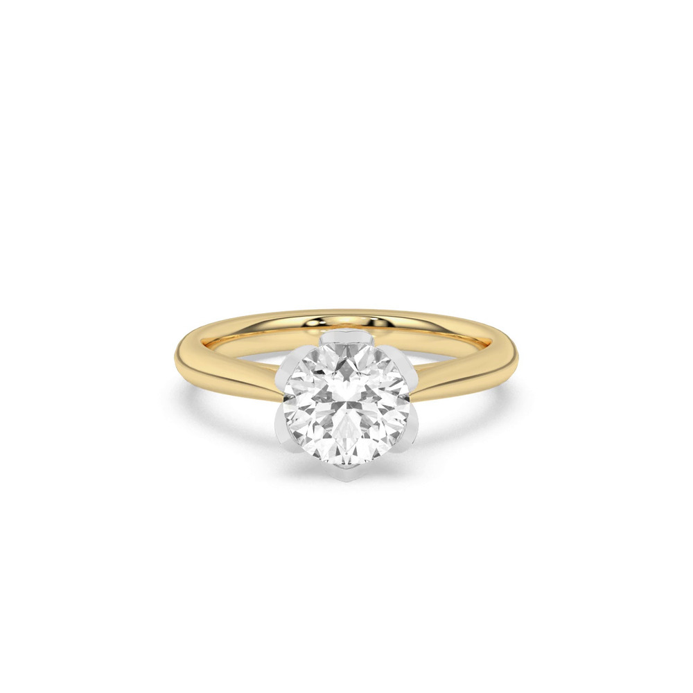 360 degree view of Tulipano Solitaire Engagement Ring