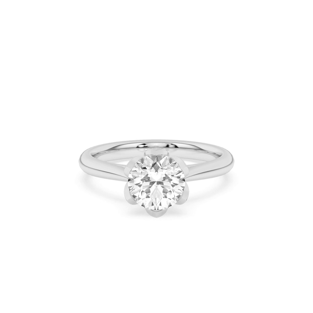 360 degree view of Tulipano Solitaire Engagement Ring