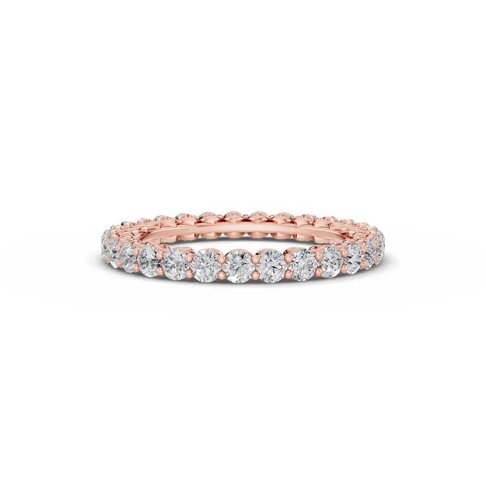 360 degree view of Sculpted Heart Diamond Eternity Ring (1 ct. tw.)