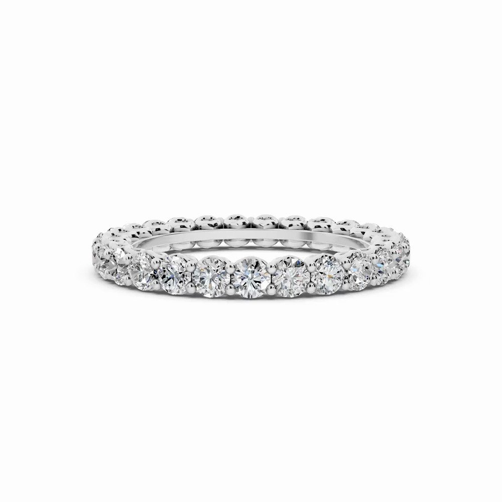 360 degree view of Sculpted Heart Diamond Eternity Ring (1.50 ct. tw.)