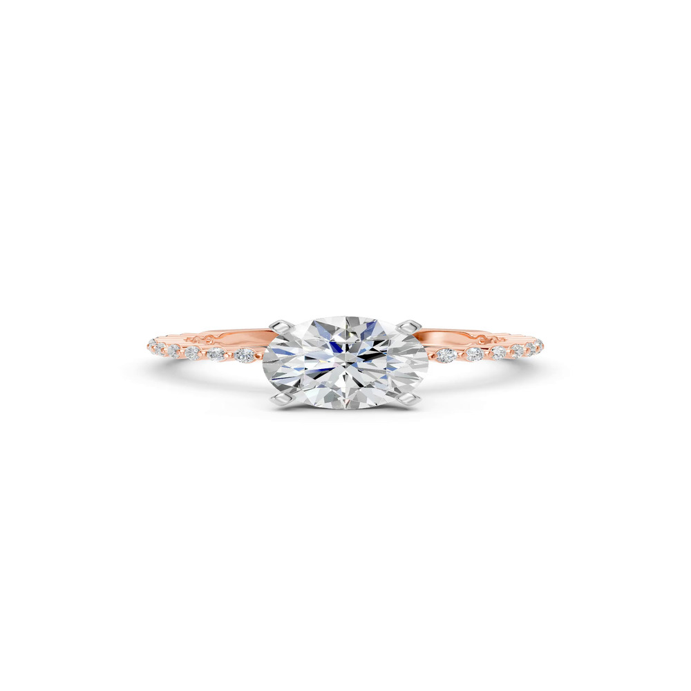 360 degree view of Signature Hearts & Arrows Shared Prong Lab Engagement Ring (1/5ct. tw.)