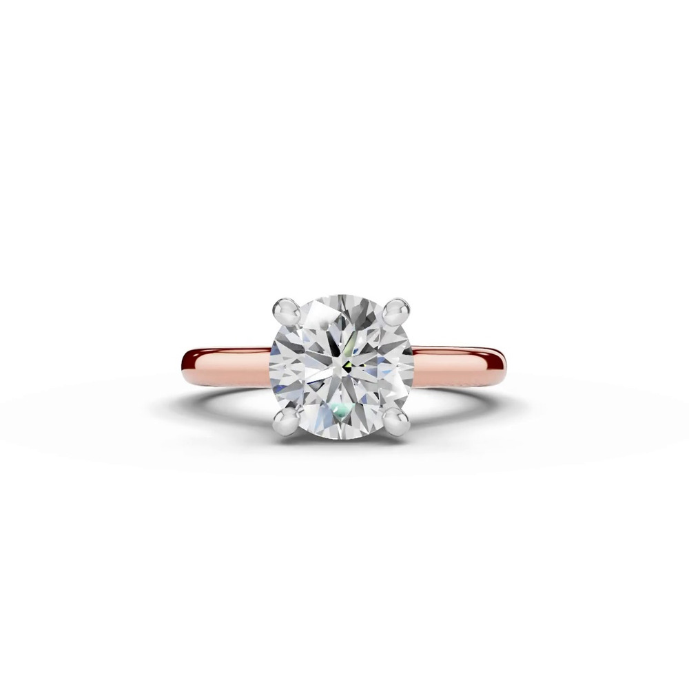 360 degree view of Signature Hearts & Arrows Hidden Halo Cathedral Lab Engagement Ring (2.7mm)