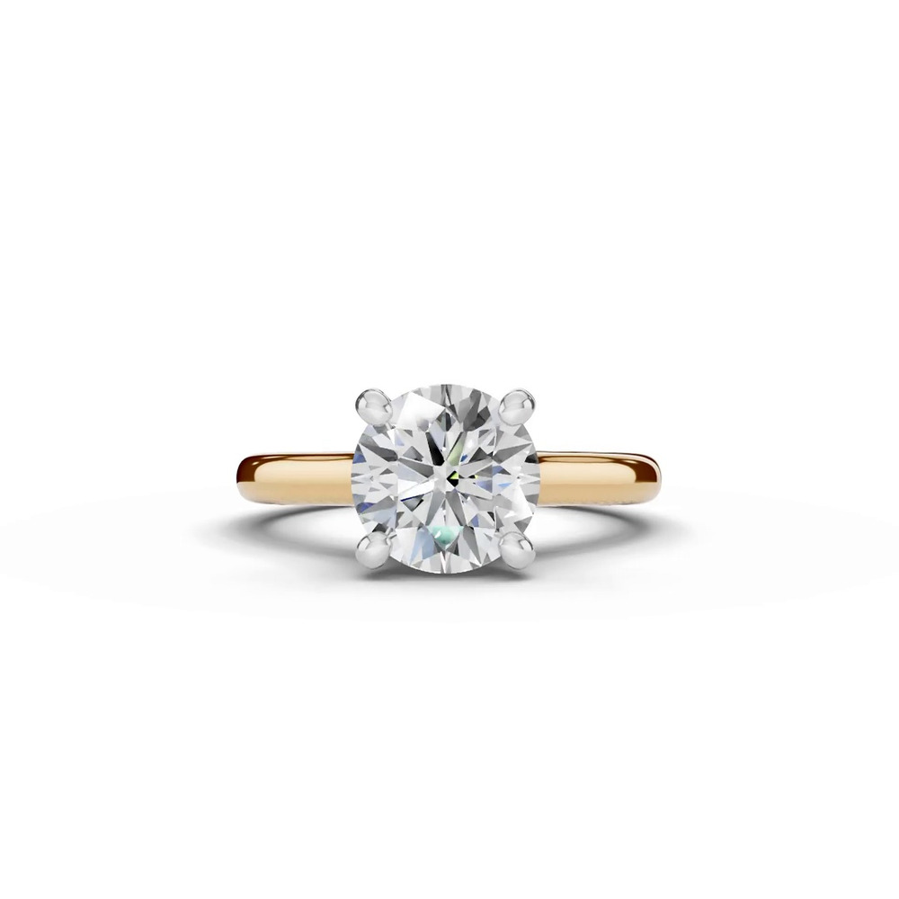360 degree view of Signature Hearts & Arrows Hidden Halo Cathedral Lab Engagement Ring (2.7mm)