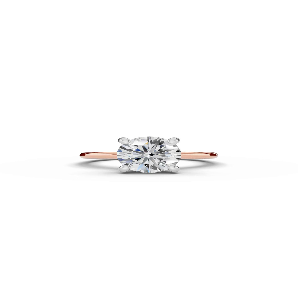 360 degree view of Signature Hidden Halo Euroshank Lab Engagement Ring (1.5mm)