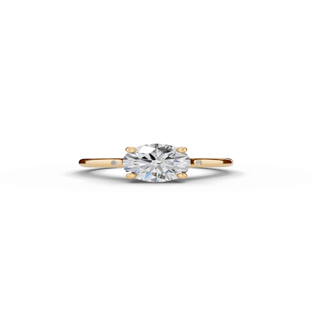 360 degree view of Tradition Trellis Lab Diamond Accent Engagement Ring (1.8mm)