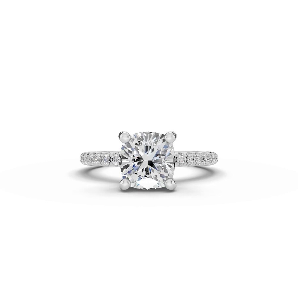 360 degree view of Tradition Lab Pavé Engagement Ring (1/5ct tw.)