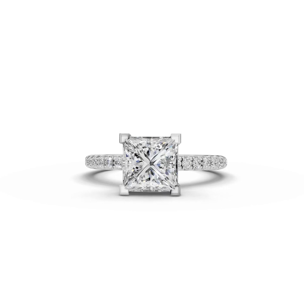 360 degree view of Tradition Lab Pavé Engagement Ring (1/5ct tw.)