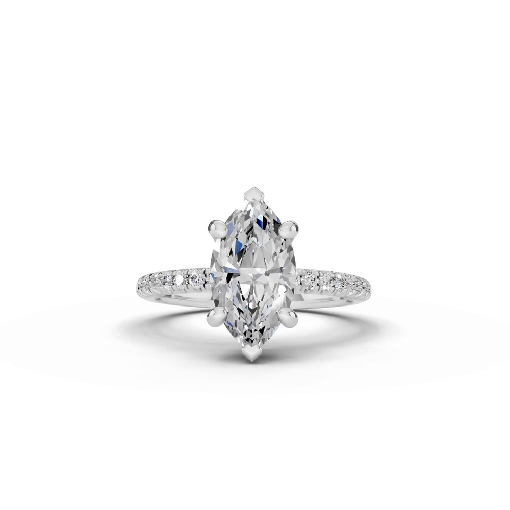 360 degree view of Tradition Lab Pavé Engagement Ring (1/5ct tw.)