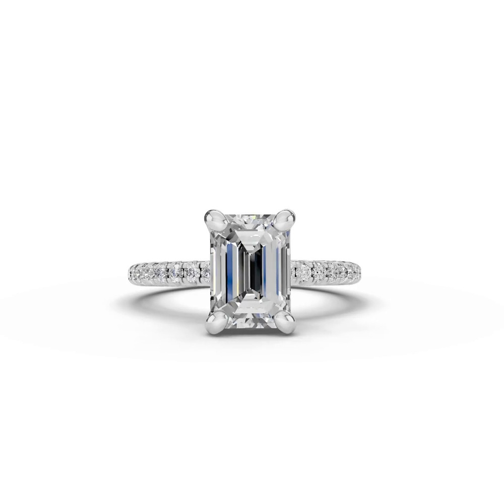 360 degree view of Tradition Lab Pavé Engagement Ring (1/5ct tw.)