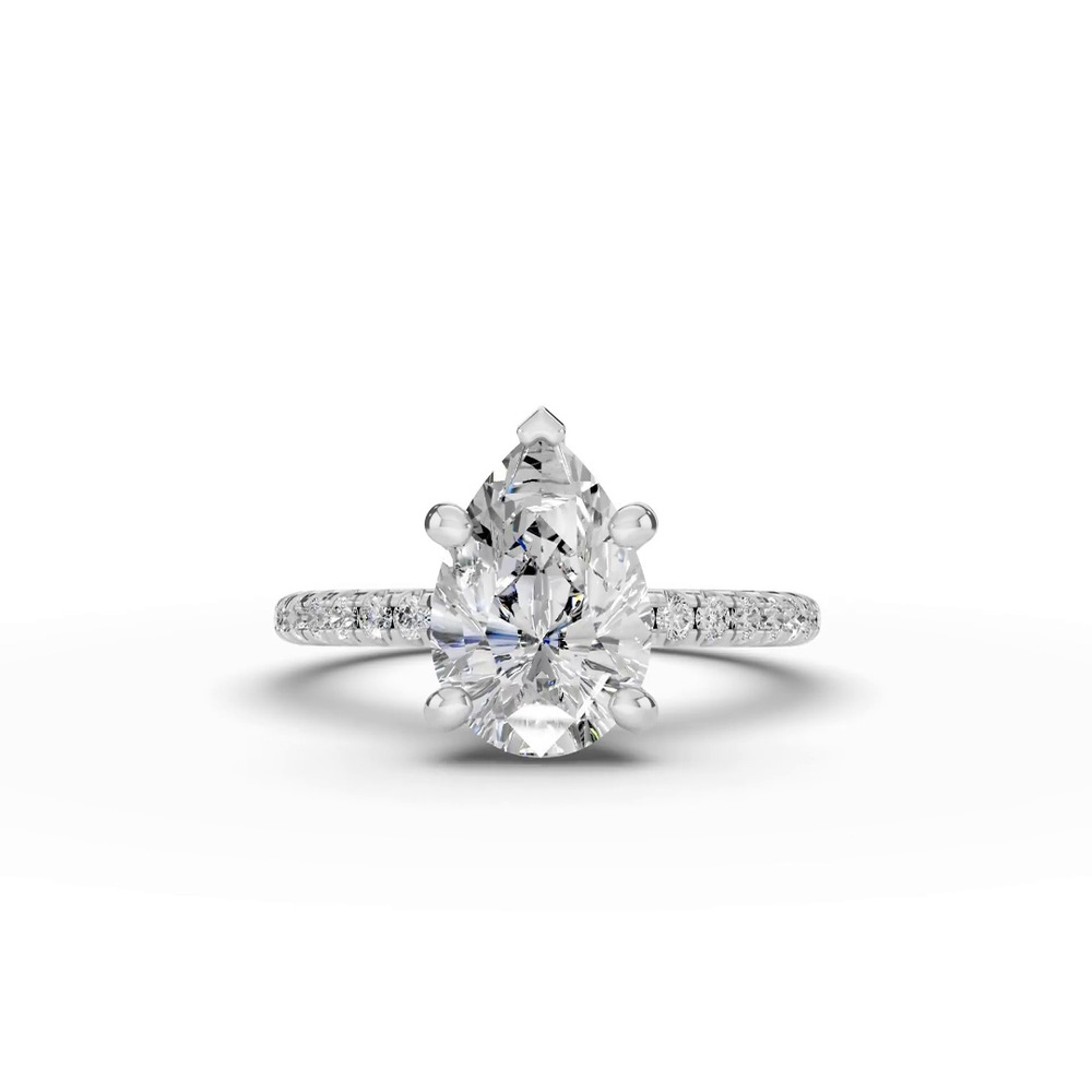 360 degree view of Tradition Lab Pavé Engagement Ring (1/5ct tw.)