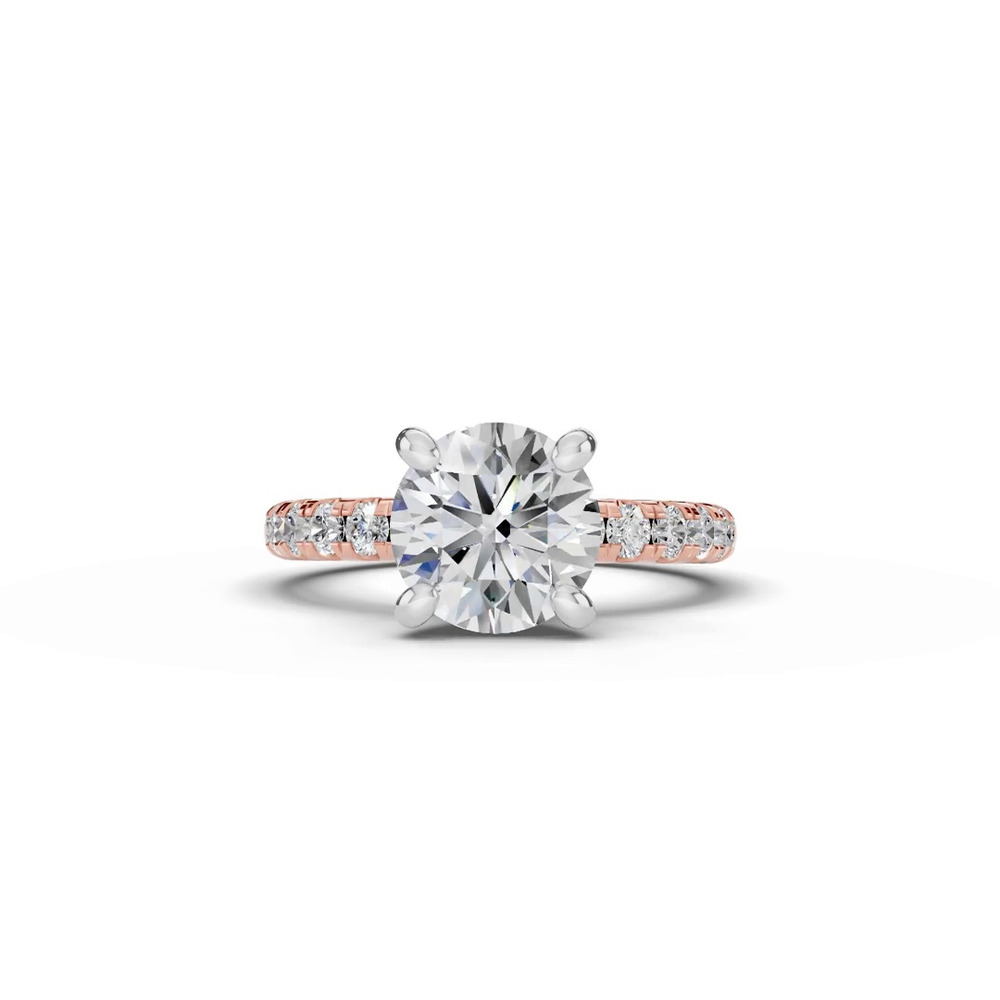 360 degree view of Tradition Lab Pavé Engagement Ring (.45ct tw.)