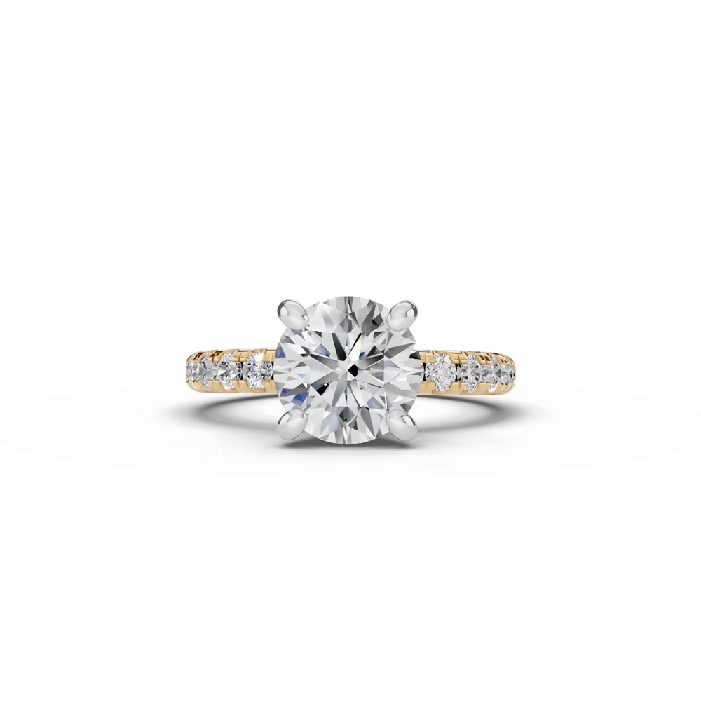 360 degree view of Tradition Lab Pavé Engagement Ring (.45ct tw.)