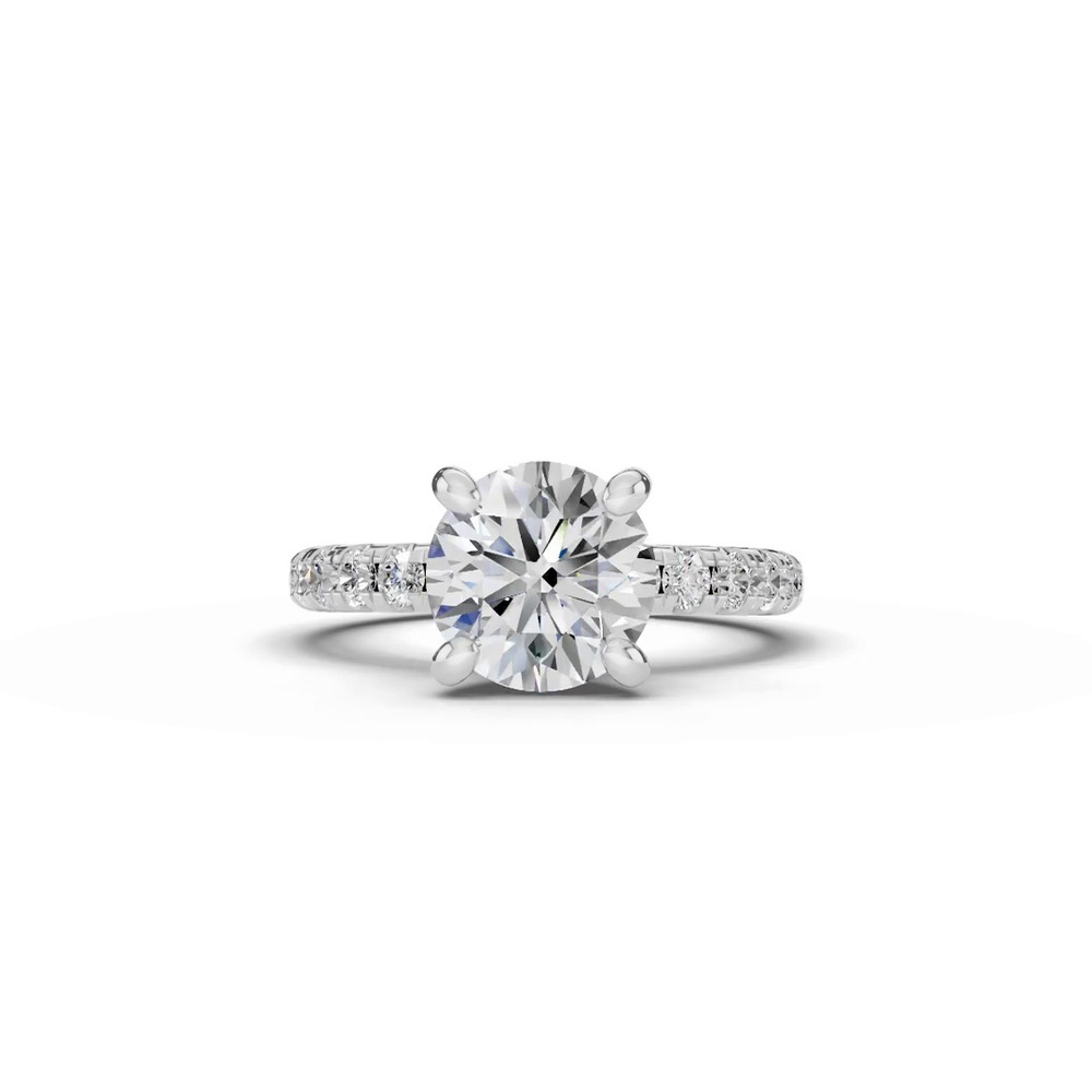 360 degree view of Tradition Lab Pavé Engagement Ring (.45ct tw.)