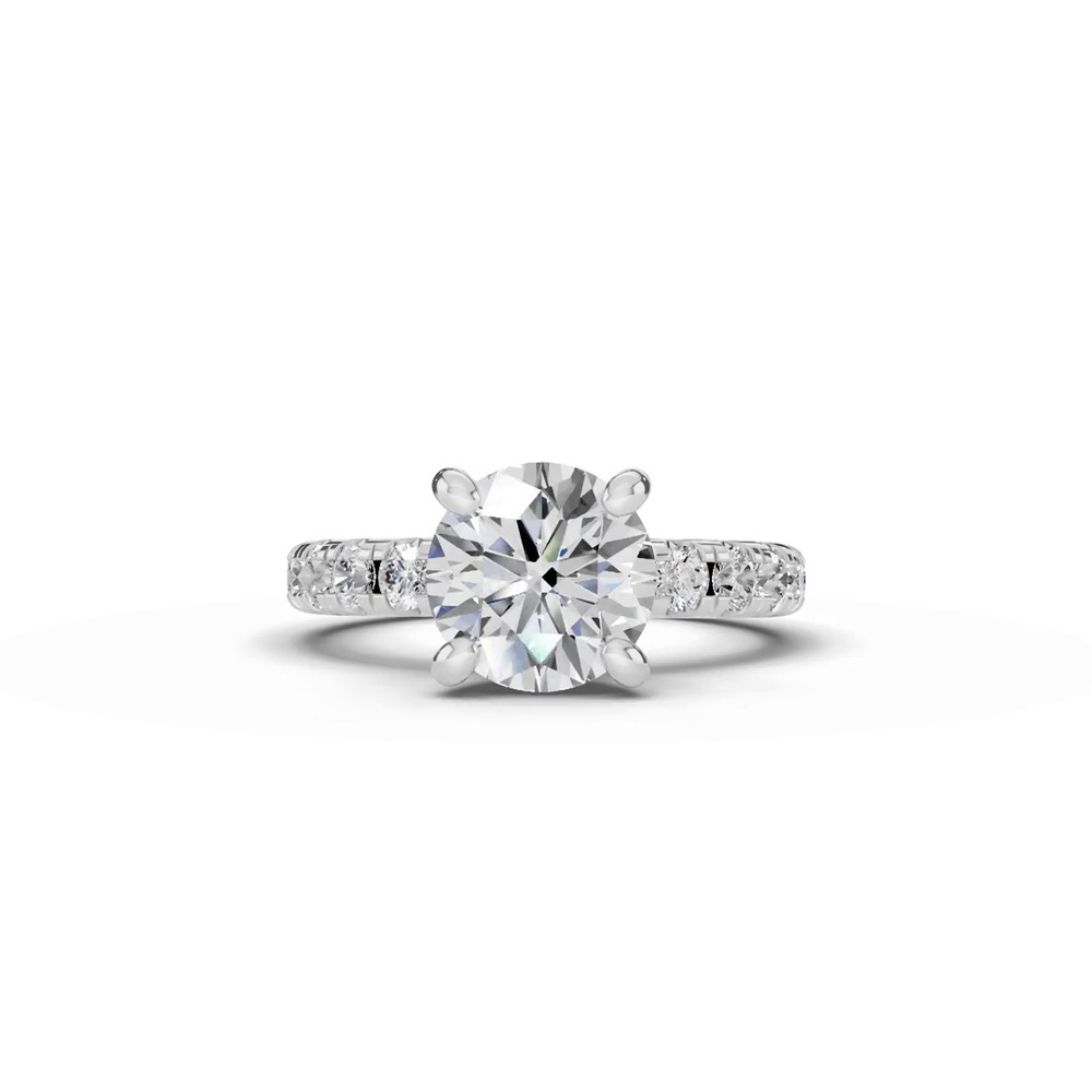 360 degree view of Tradition Lab Pavé Engagement Ring (.70ct tw.)