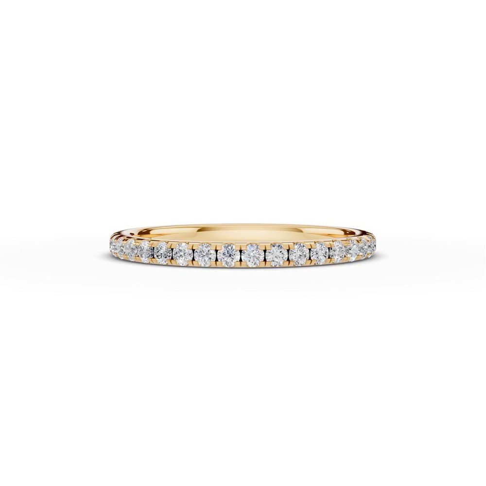360 degree view of Signature Hearts & Arrows Pavé Lab Band (.30 ct. tw.)