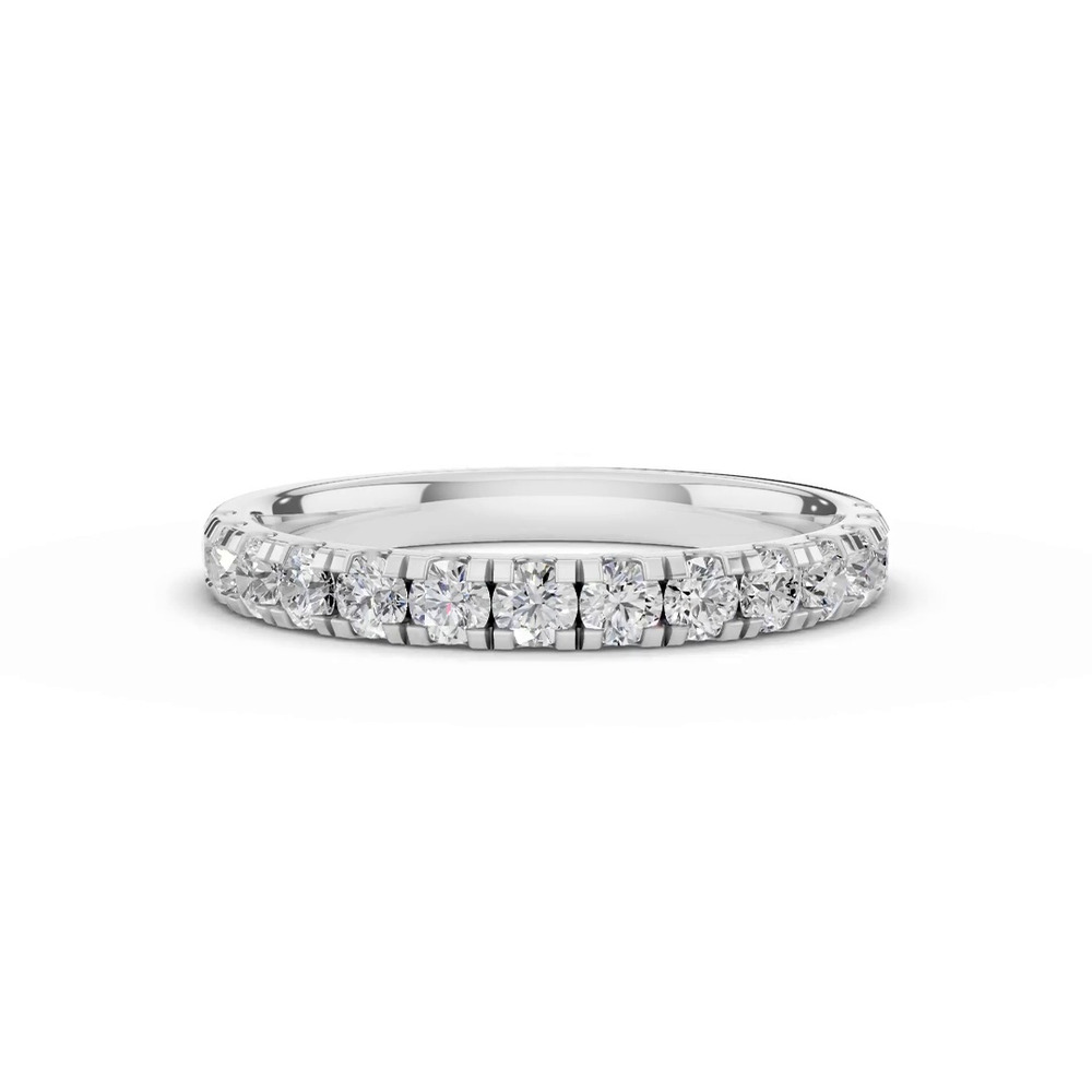 360 degree view of Tradition Pavé Lab Wedding Band (0.65 ct. tw.)