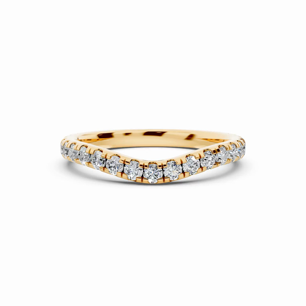 360 degree view of Capri Contour Lab Diamond Band (0.55 ct. tw.)