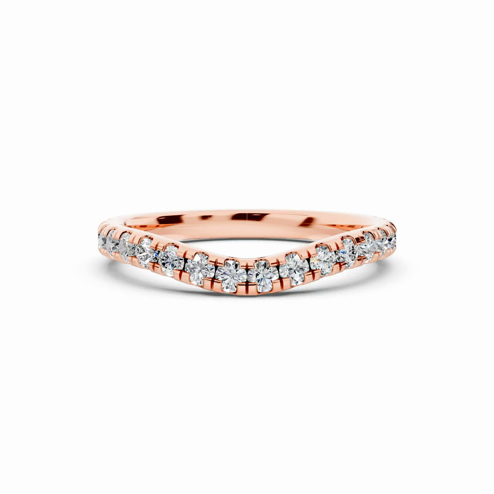 360 degree view of Capri Contour Lab Diamond Band (0.50 ct. tw.)
