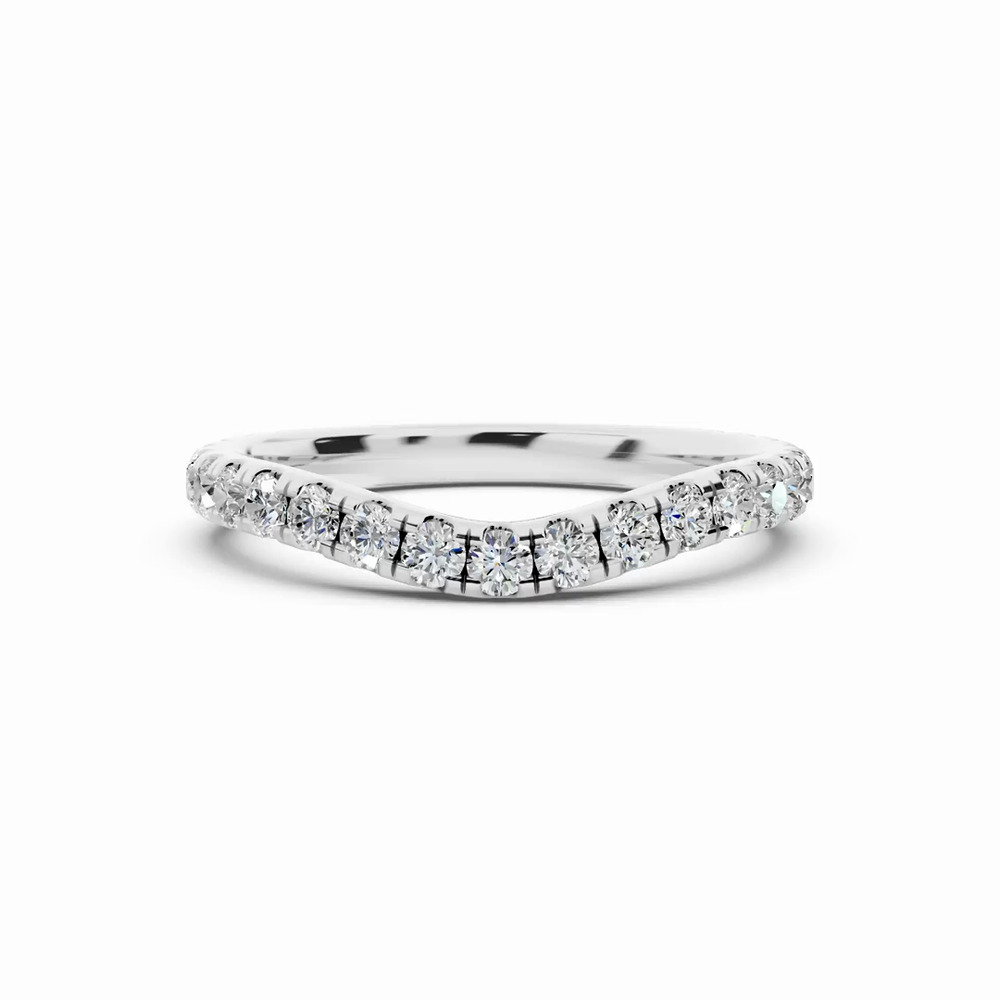 360 degree view of Capri Contour Lab Diamond Band (0.60 ct. tw.)