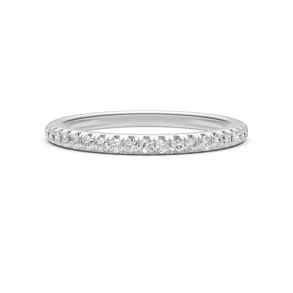 360 degree view of Signature Hearts & Arrows Pavé Lab Band (.16ct. tw.)