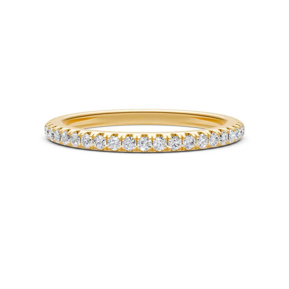 360 degree view of Signature Hearts & Arrows Pavé Lab Band (.16ct. tw.)