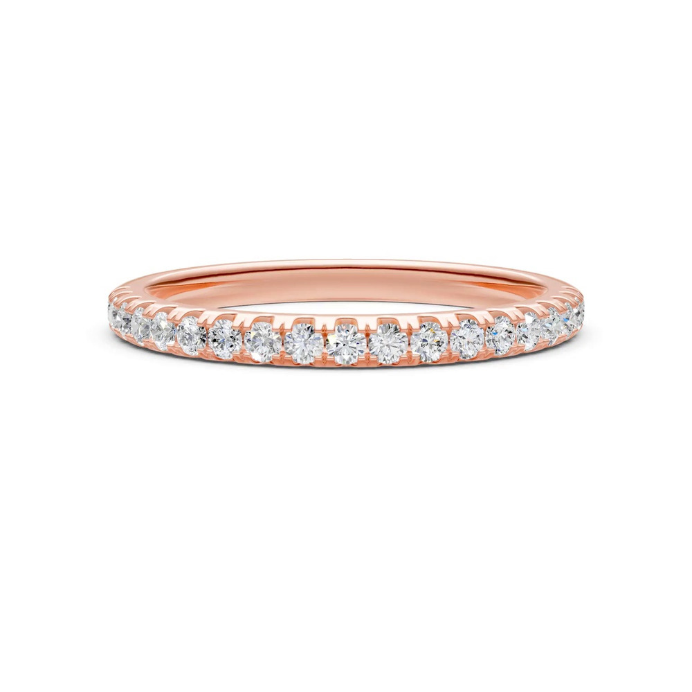 360 degree view of Signature Hearts & Arrows Pavé Lab Band (1/4ct. tw.)