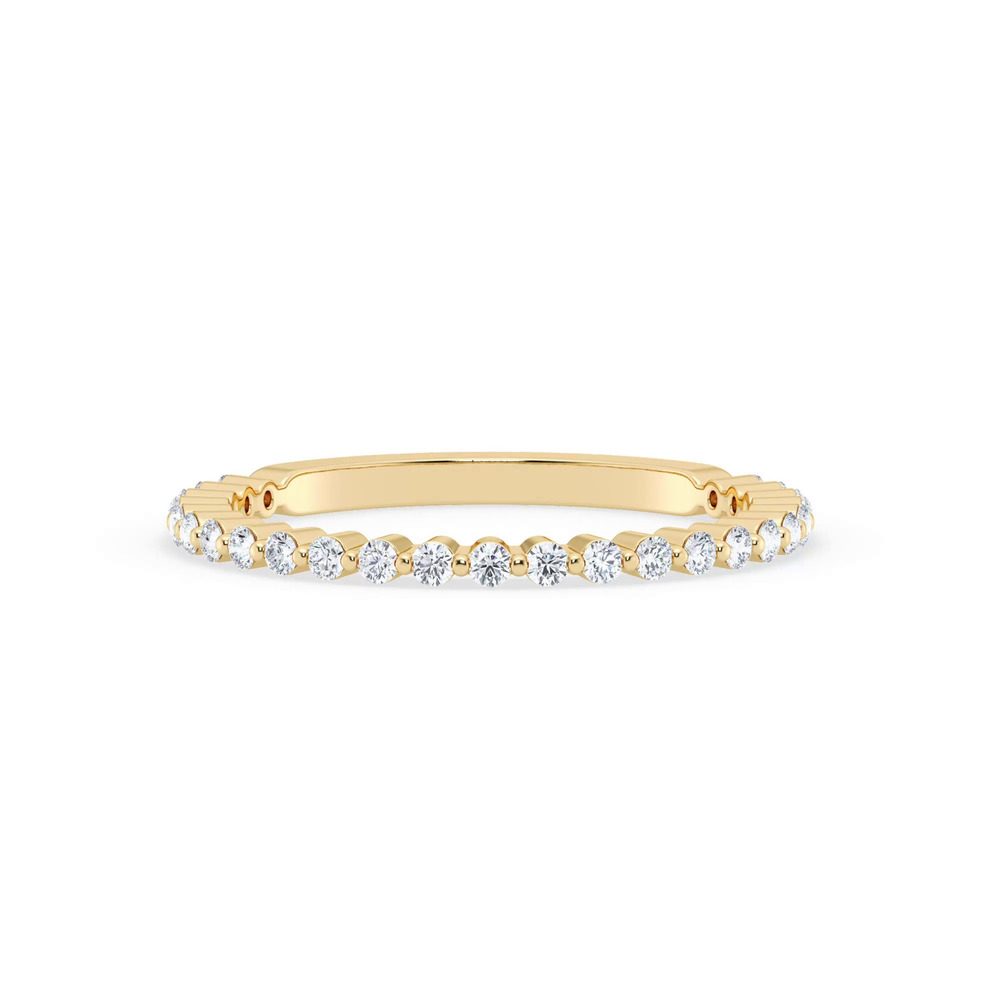 360 degree view of Tradition Shared Prong Lab Diamond Band (1/4ct. tw.)