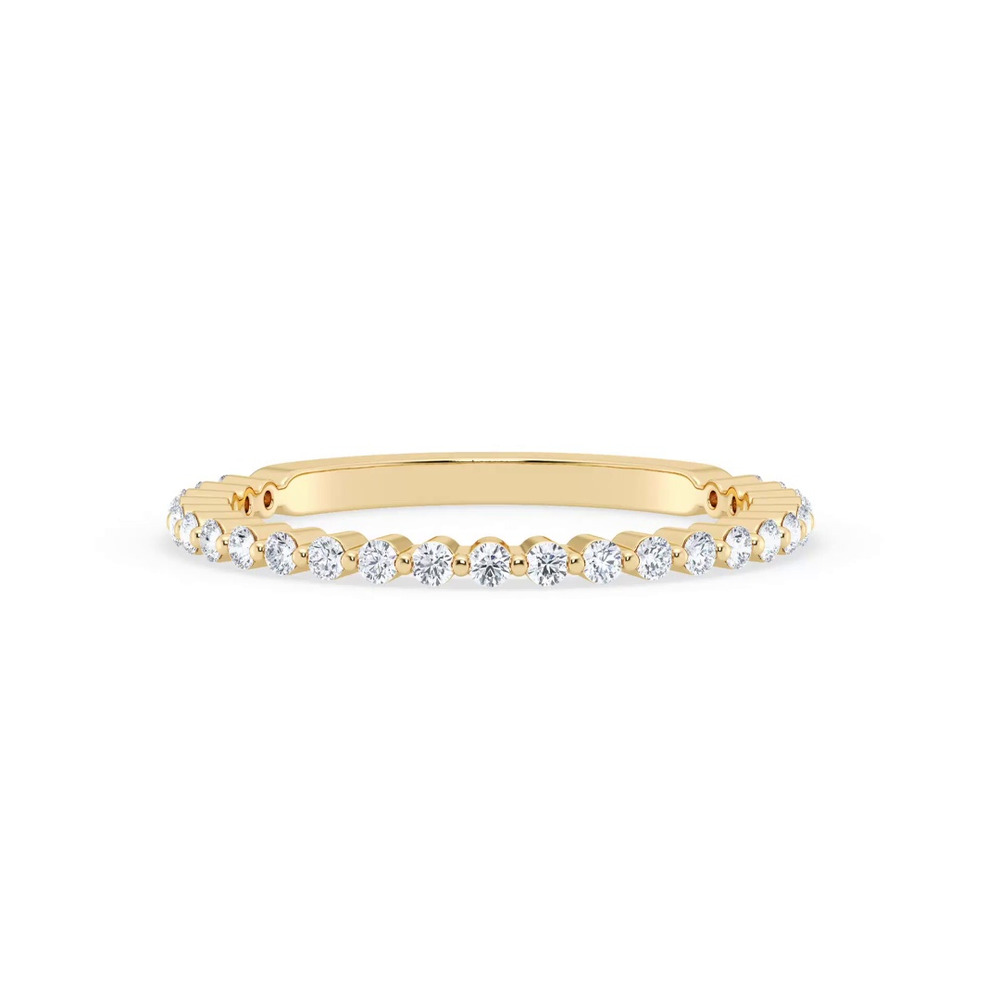 360 degree view of Signature Hearts & Arrows Shared Prong Lab Band (1/4ct. tw.)