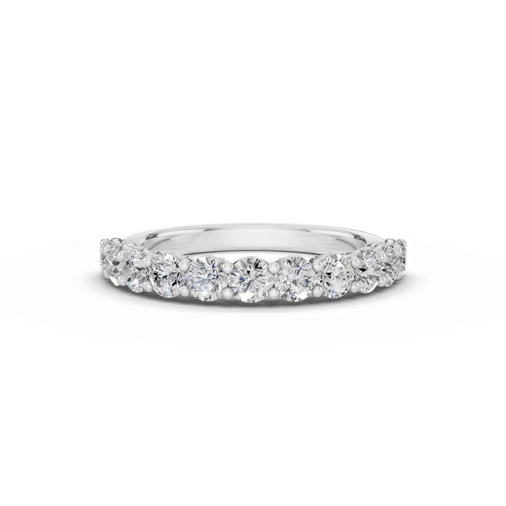 360 degree view of Sculpted Heart Lab Diamond Band (1.00 ct. tw.)