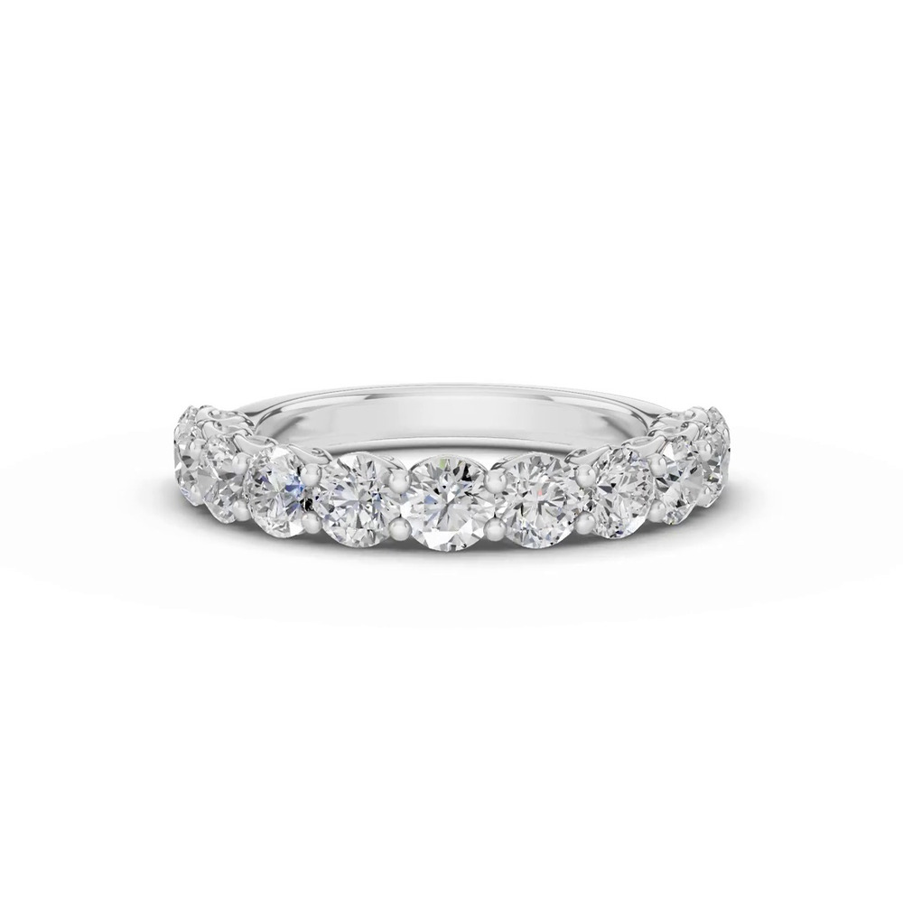 360 degree view of Sculpted Heart Lab Diamond Band (1.65 ct. tw.)