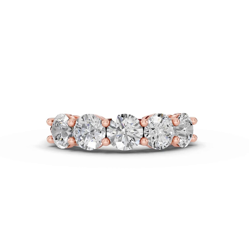 360 degree view of Tradition Five-Stone Lab Diamond Band (2.50 ct. tw.)