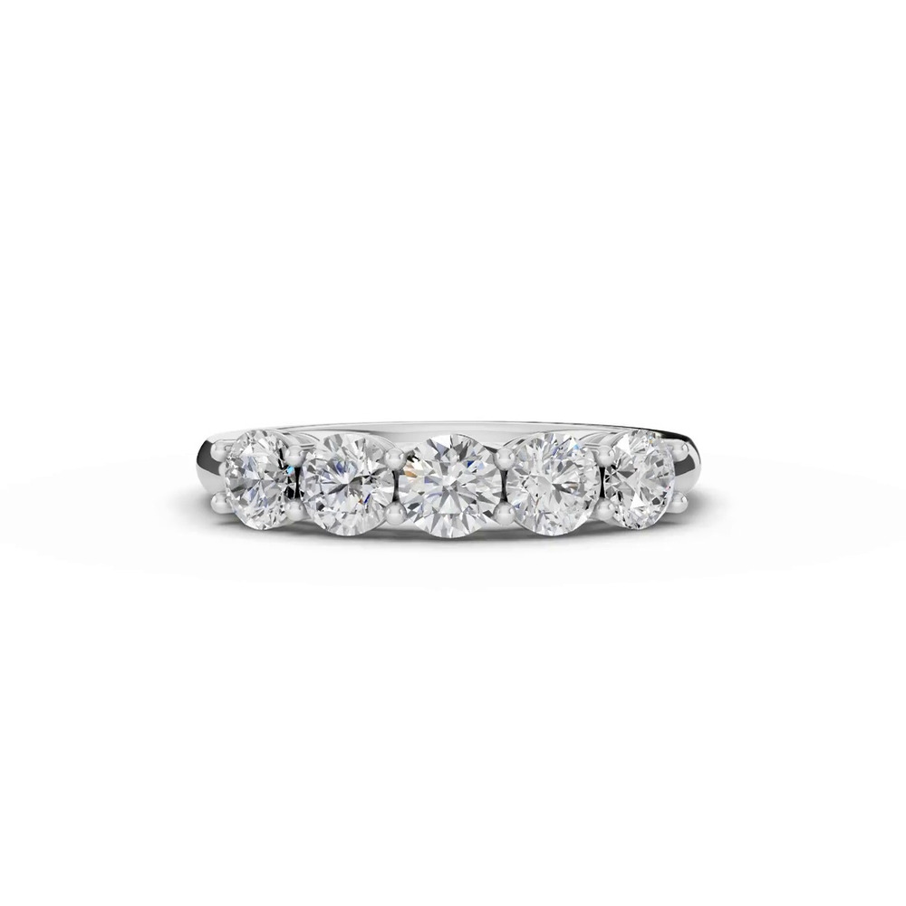 360 degree view of Tradition Five-Stone Lab Diamond Band (1.00 ct. tw.)