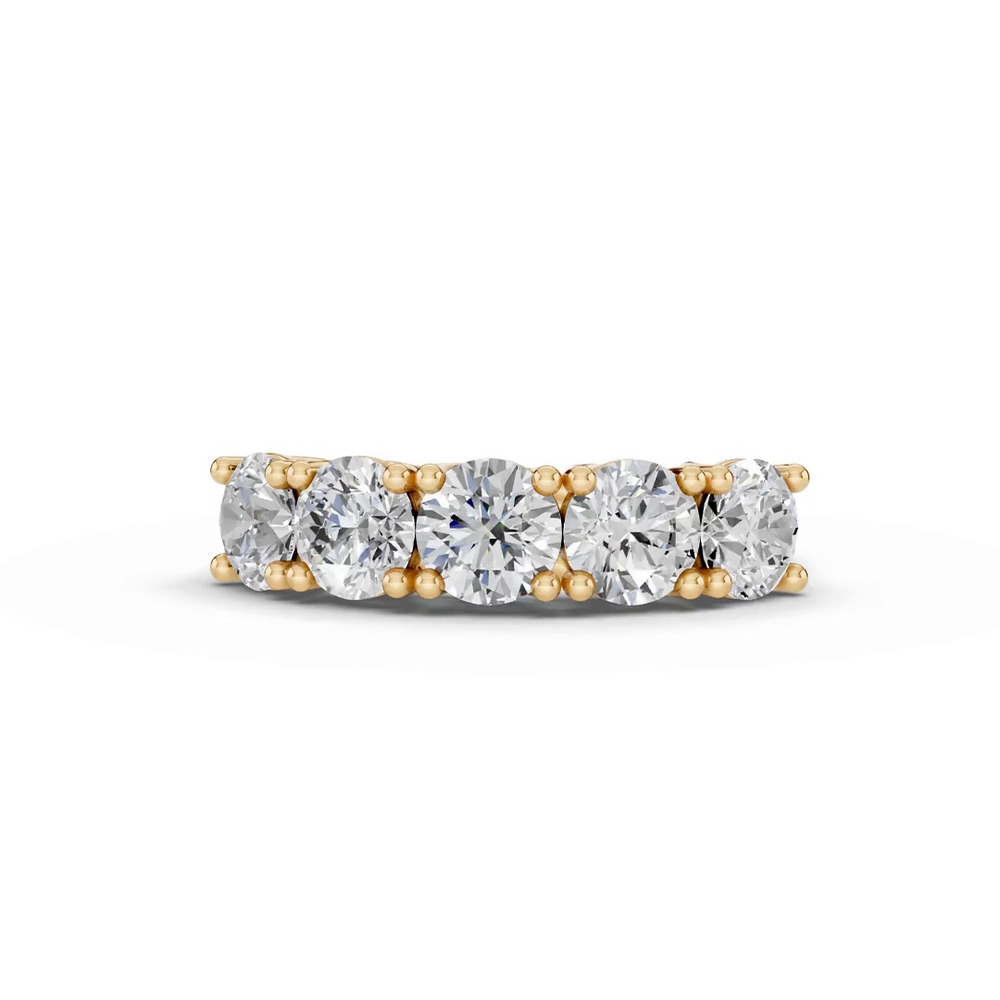360 degree view of Tradition Trellis Five-Stone Lab Diamond Band (3.00 ct. tw.)
