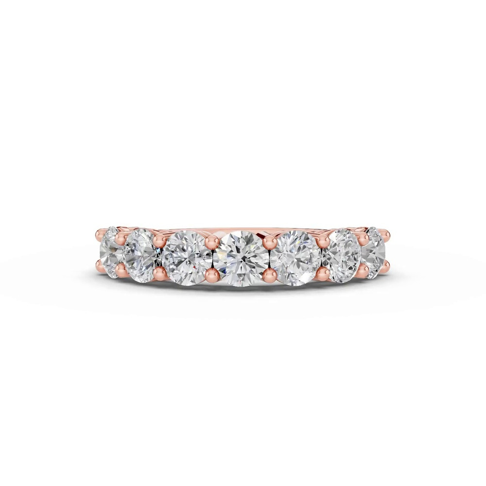 360 degree view of Signature Hearts & Arrows Seven-Stone Lab Diamond Band (1.50 ct. tw.)