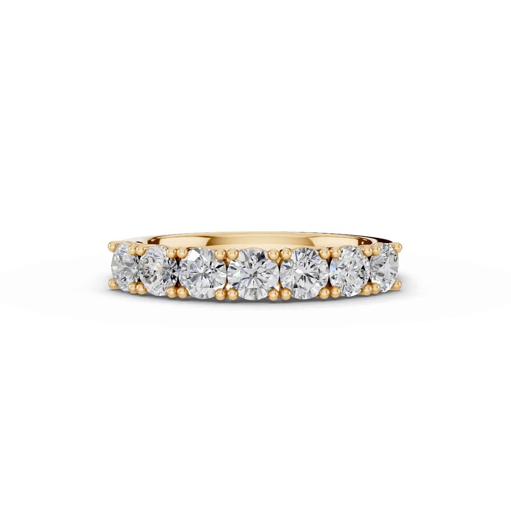 360 degree view of Tradition Trellis Seven-Stone Lab Diamond Band (1.00 ct. tw.)