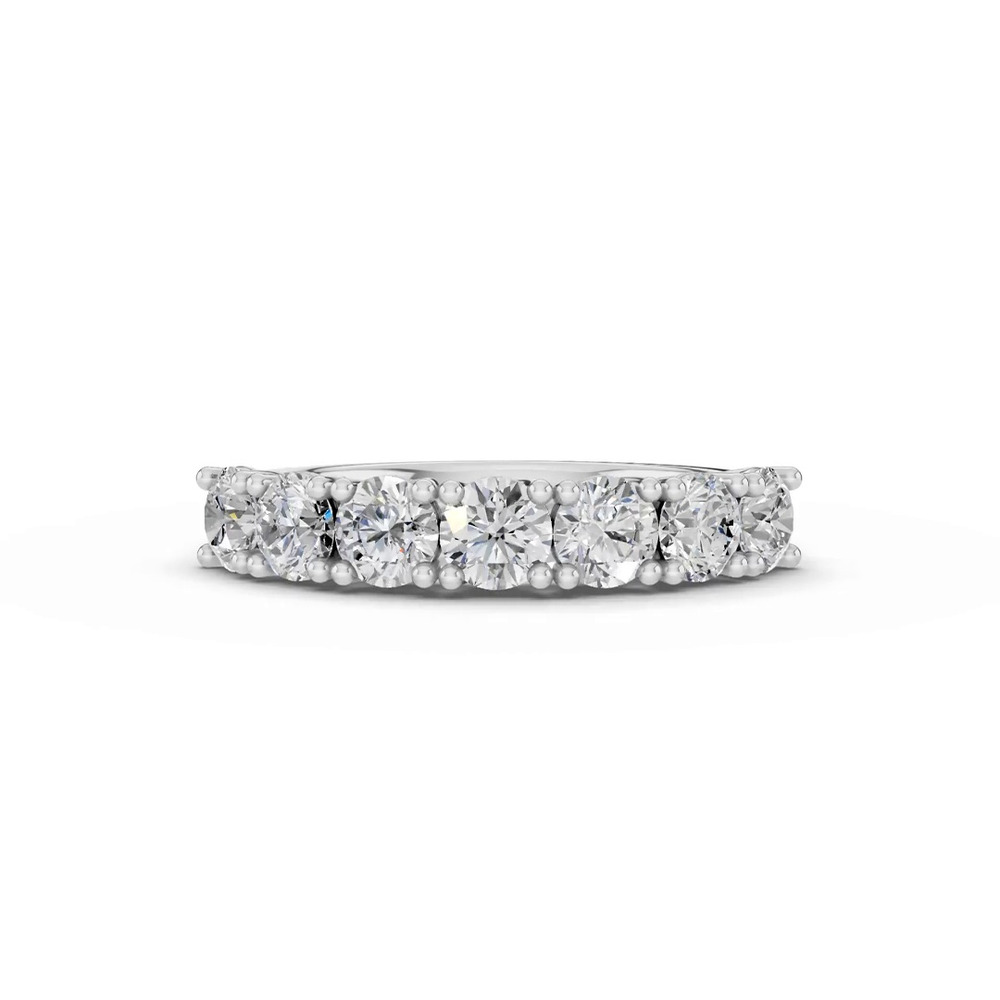 360 degree view of Signature Hearts & Arrows Trellis Seven-Stone Lab Diamond Band (1.50 ct. tw.)