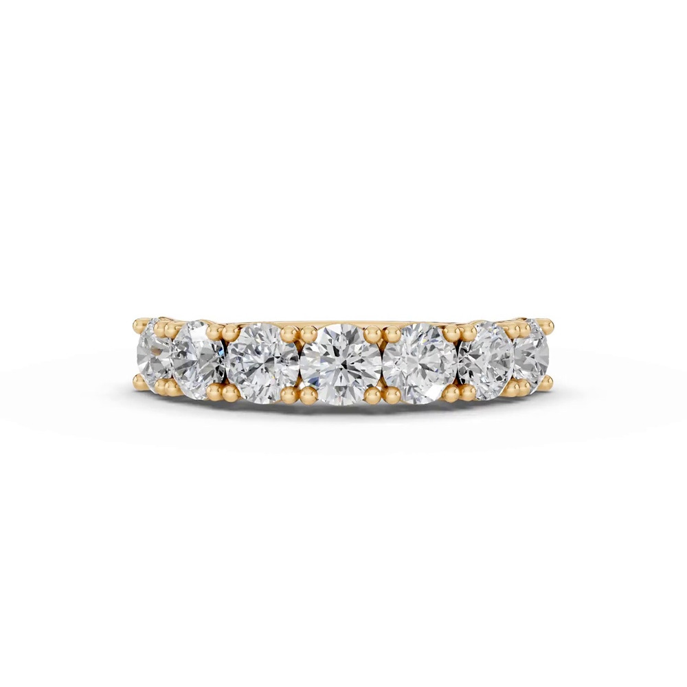 360 degree view of Signature Hearts & Arrows Trellis Seven-Stone Lab Diamond Band (2.00 ct. tw.)