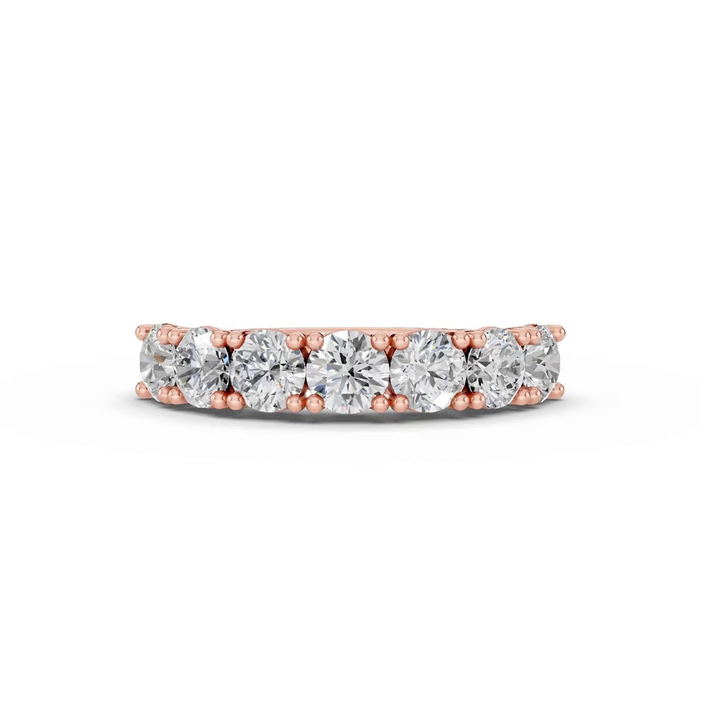 360 degree view of Signature Hearts & Arrows Trellis Seven-Stone Lab Diamond Band (2.00 ct. tw.)