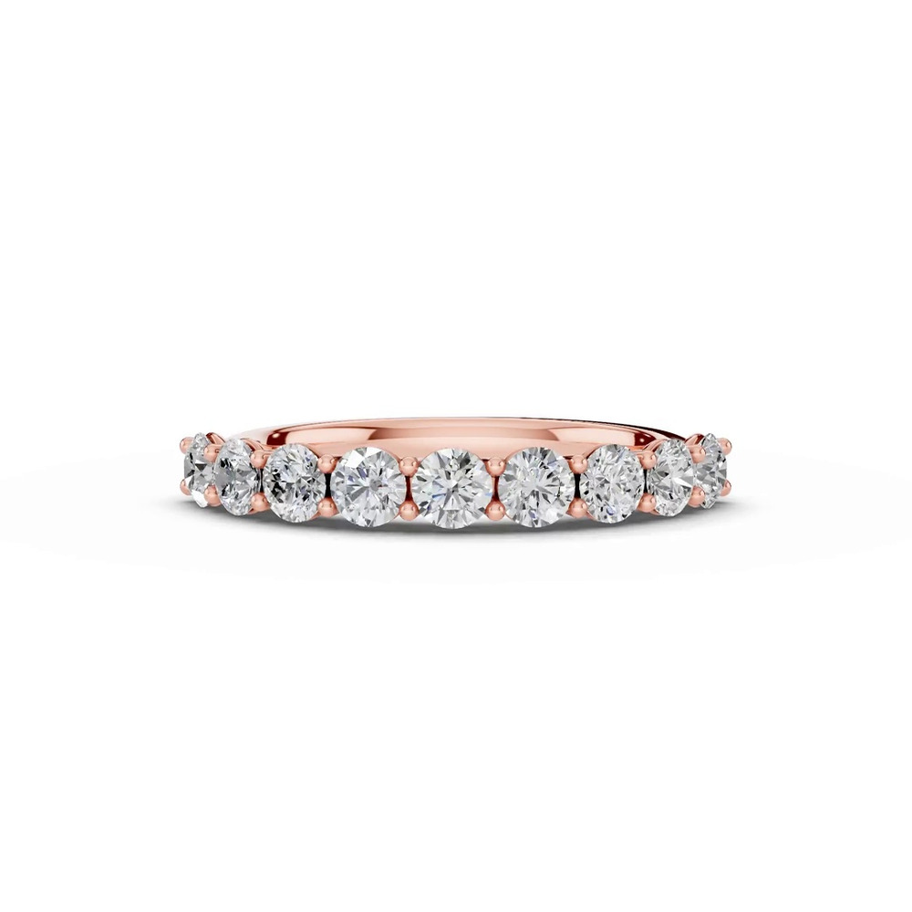 360 degree view of Tradition U-Prong Nine-Stone Lab Diamond Band (1.00 ct. tw.)