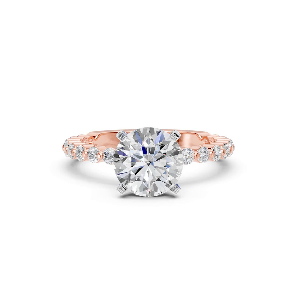 360 degree view of Signature Hearts & Arrows Shared Prong Engagement Ring (1/2ct. tw.)